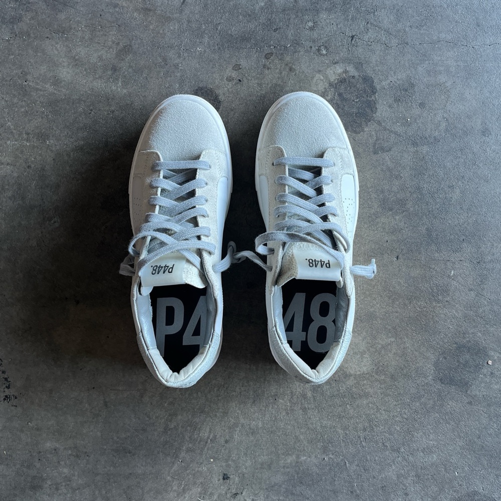 P448 Light Gray Sneakers - Picture 2 of 4